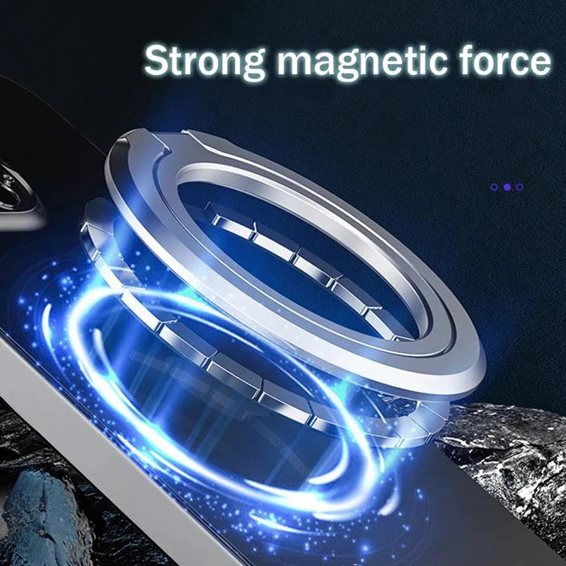 2025New Magnetic Phone Ring Holder for MagSafe Accessories Adjustable Finger Ring Support Bracket For Magnet Case for IPhone